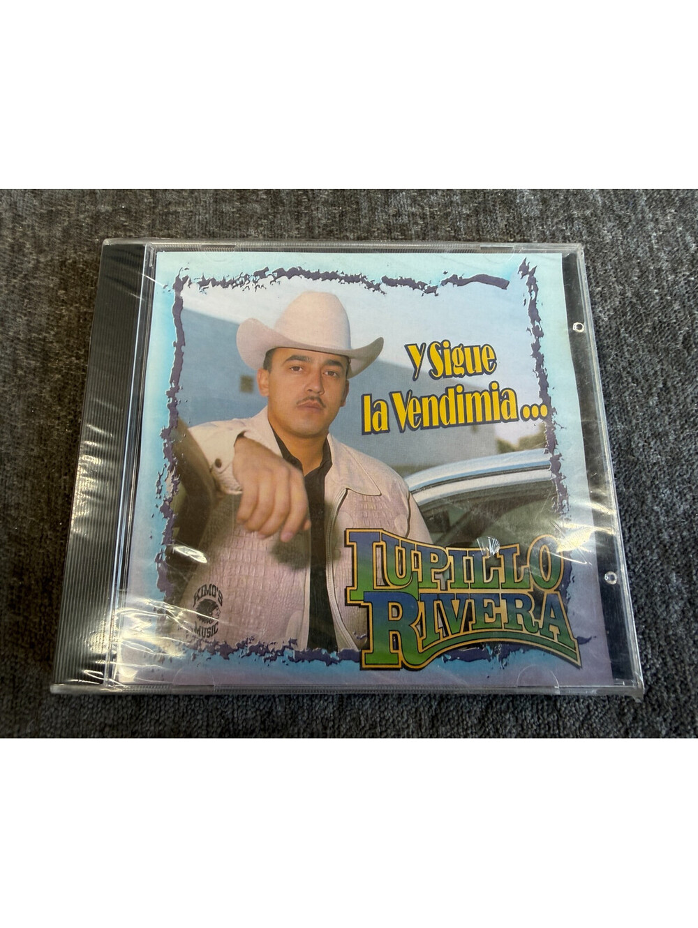 Lupillo Rivera - Y Sigue La Vendimia... CD (1996 Kimo's Music) Corridos Norteño